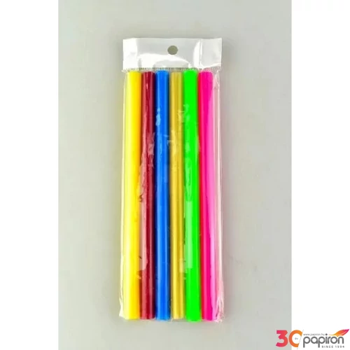 Ragasztópisztolyba ragasztórúd 18cmx11mm, 6db/csomag színes