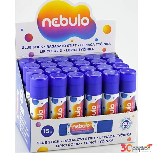 Ragasztóstift 15gr Nebulo PVP alapanyagból extra minőség! NST-15