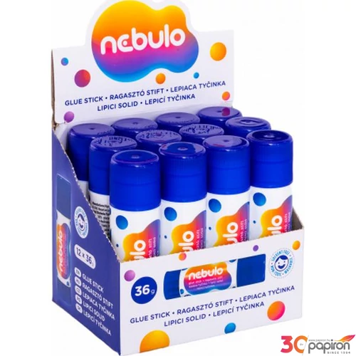 Ragasztóstift 36gr Nebulo PVP alapanyagból extra minőség! NST-36