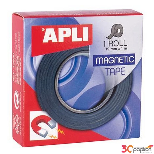 Ragasztószalag Apli 19mm × 1 m, mágneses