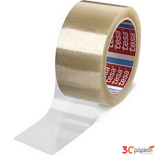 Ragasztószalag Tesa 8 mm x 66 m, PET, „4129”, átlátszó