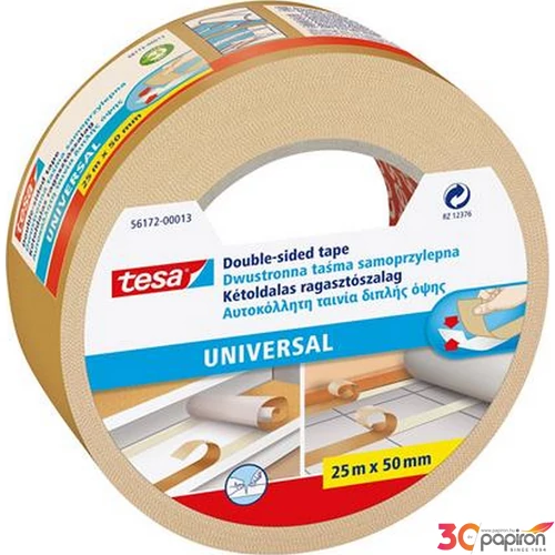 Ragasztószalag TESA Extra Strong, kétoldalas,50mm x 10 m