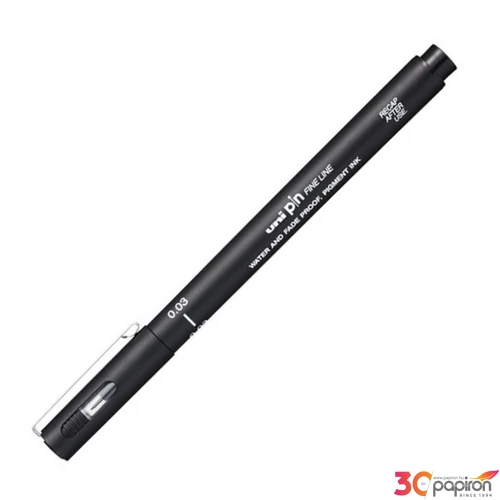 Rajzmarker Uni 0,03 mm, PIN, fekete