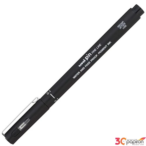Rajzmarker Uni 0,1 mm, PIN, fekete