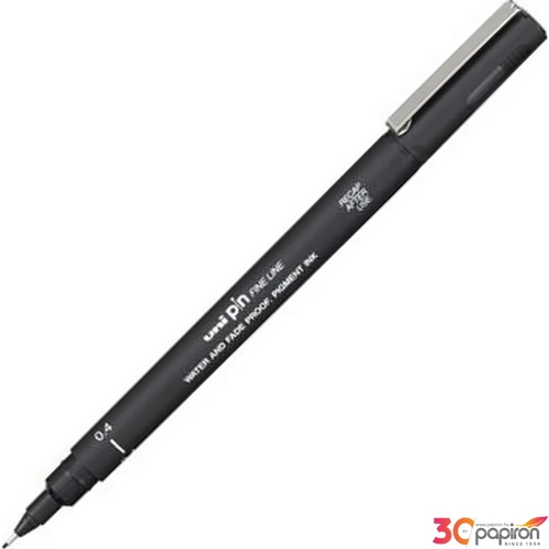 Rajzmarker Uni 0,4 mm, PIN, fekete