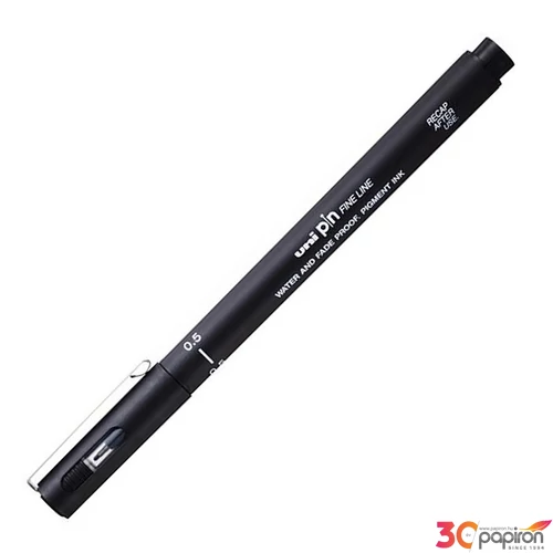 Rajzmarker Uni 0,5 mm, PIN, fekete