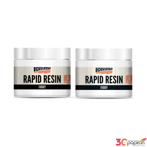 Rapid gyanta 1:1 szett 80 ml elefántcsont