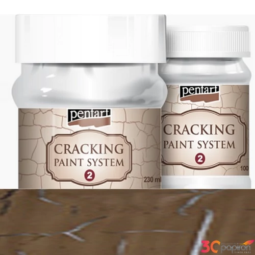 Repedőfesték 100ml Pentart 2. komponens barna
