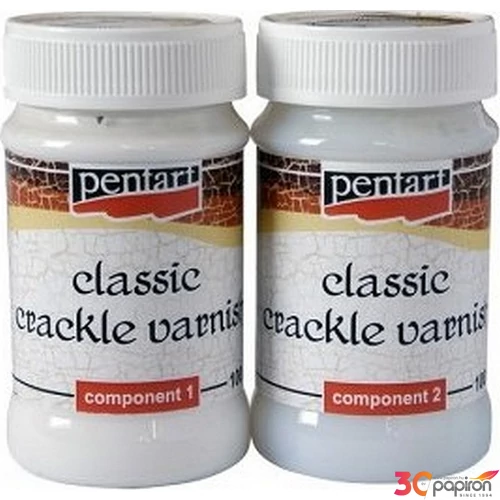 Repesztőlakk klasszikus szett 100ml Pentart