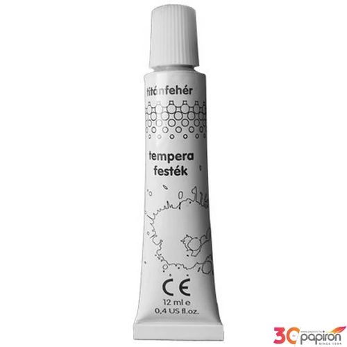 Tempera fehér Nebulo 12ml-es Iskolaszerek NEBULO NTF-F-1-12