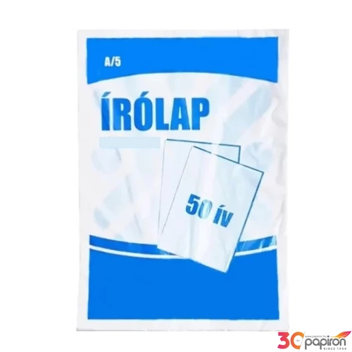 Írólap famentes A/5 50ív 70gr MDL iskolaszezonos termék