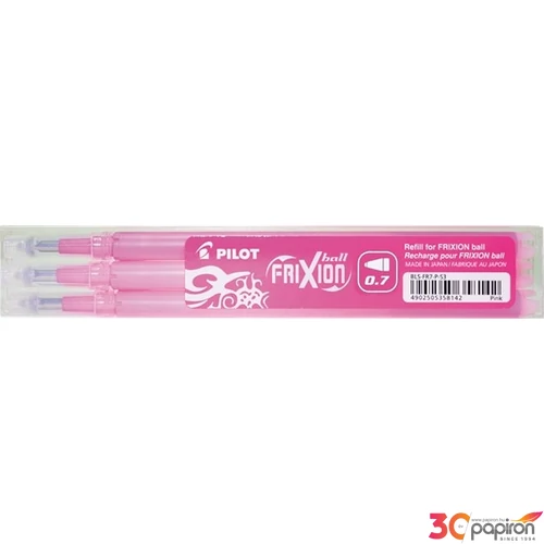 Roller tollbetét 0,35 Pilot Frixion Ball/Clicker törölhető rózsaszín Írószerek PILOT BLS-FR-7-P-S3