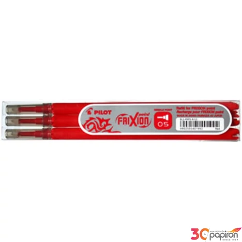 Roller tollbetét 0,25 Pilot Frixion Ball/Clicker törölhető piros Írószerek PILOT BLS-FR5-R-S3