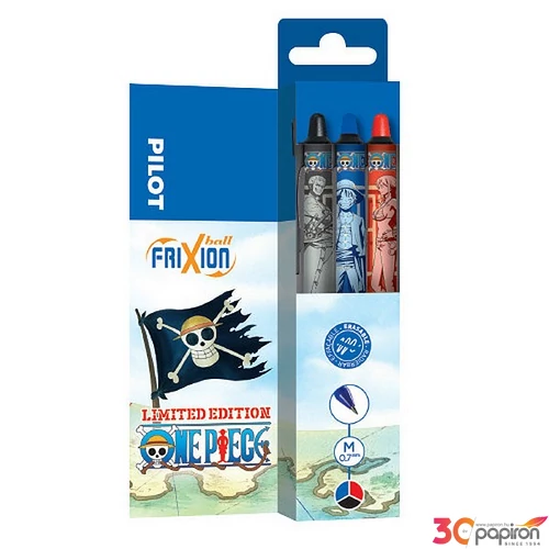 Rollertoll 0,35mm Pilot nyomógombos, Frixion Ball Plus One Piece 3 különböző szín