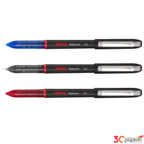 Rollertoll Rotring 0,5mm Fekete