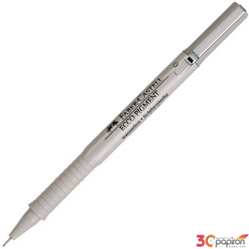 Faber-Castell tűfilc 0,1mm Ecco-Pigment fekete rostiron 166199