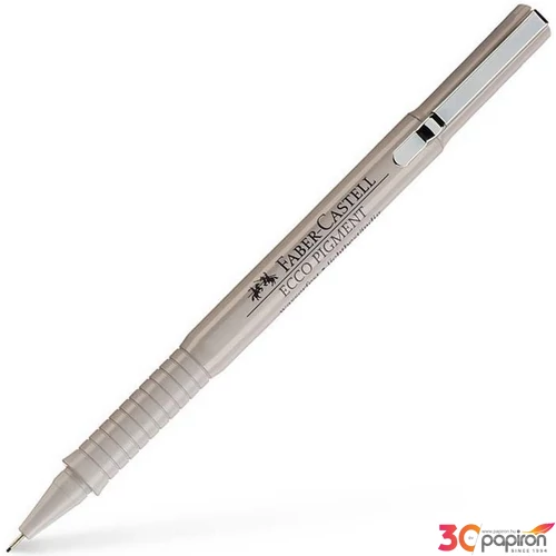 Faber-Castell tűfilc 0,7mm Ecco-Pigment fekete rostiron 166799