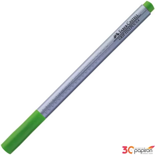 Faber-Castell tűfilc 0,4mm Grip fű zöld rostiron 151666