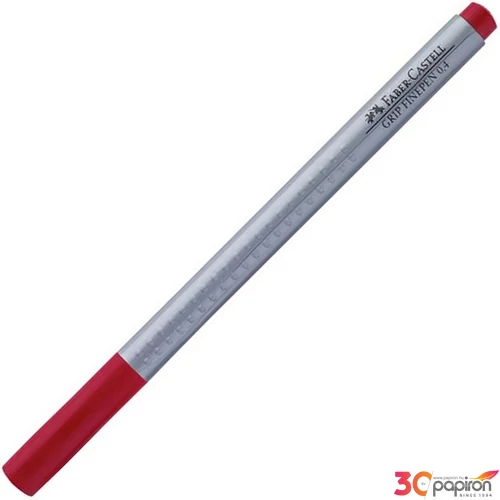Faber-Castell tűfilc 0,4mm Grip kármin piros rostiron 151626