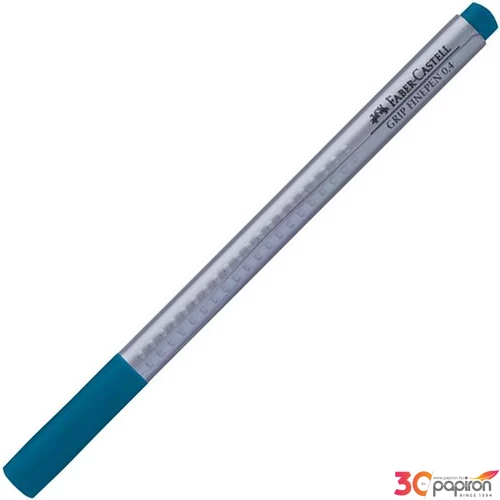 Faber-Castell tűfilc 0,4mm Grip kobalt türkiz rostiron 151653