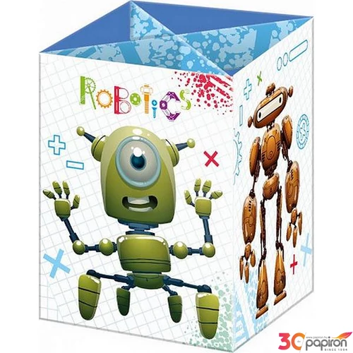 Írószertartó asztali osztott Robot írószertartó 1923-0327