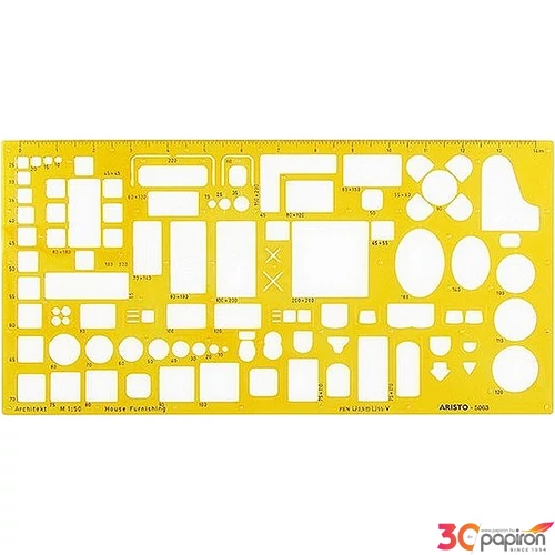 Sablon Aristo Berendezési T2 / 1:50