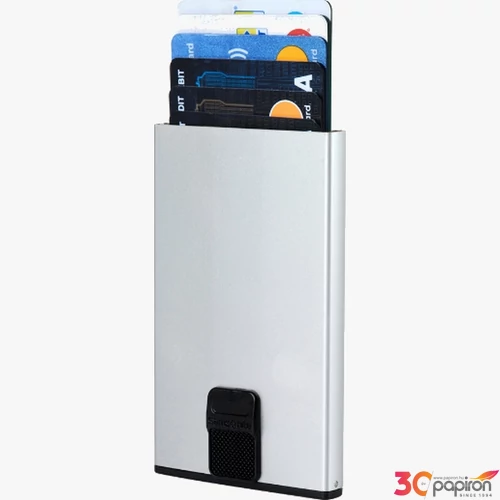 Samsonite bankkártya tartó Alu Fit 201 - Slide-Up Case 133888/1004-Aluminium