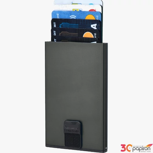 Samsonite bankkártya tartó Alu Fit 201 - Slide-Up Case 133888/1009-Anthracite