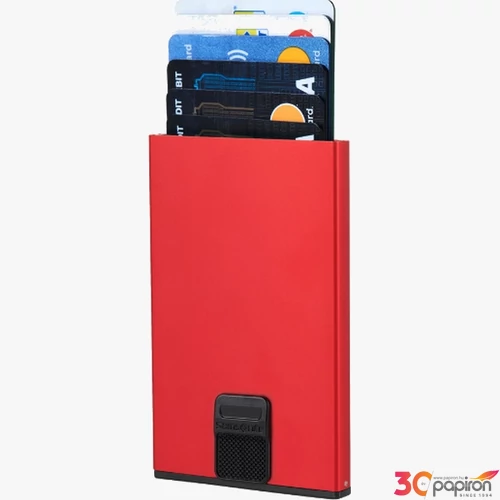 Samsonite bankkártya tartó Alu Fit 201 - Slide-Up Case 133888/1726-Red