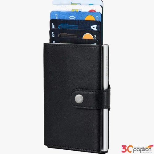 Samsonite bankkártya tartó Alu Fit 202 - Slide-Up Wallet 133890/1041-Black