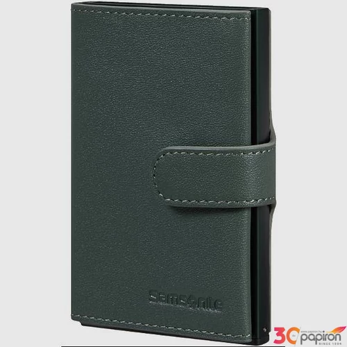 Samsonite bankkártya tartó Alu Fit 202 - Slide-Up Wallet 133890/9199-Climbing Ivy