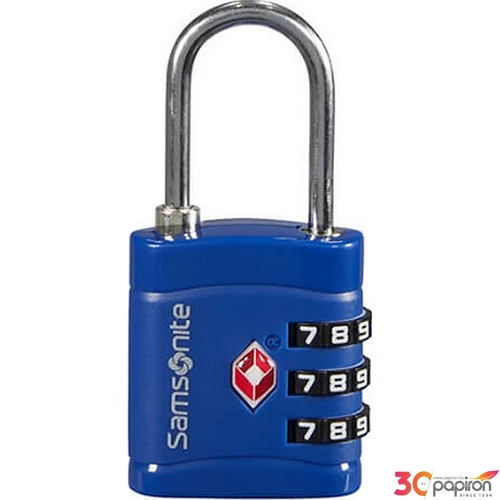 Samsonite biztonsági lakat Travell Accessor combilock 3 dial tsa li 122290/1549 Éjkék