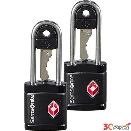 Samsonite biztonsági lakat Travell Accessor key lock tsa x2 121294/1041 Fekete