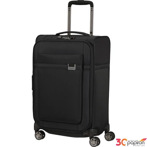 Samsonite kabinbőrönd 55/20 Airea spinner Exp Length 133622/1041-Black
