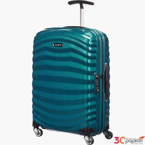 Samsonite kabinbőrönd 55/20 Lite-Shock Spinner 62764/1686-Petrol Blue