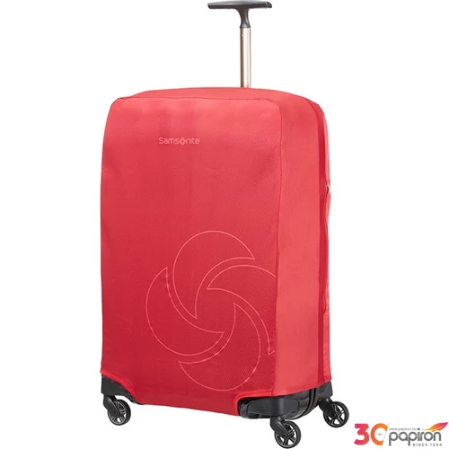 Samsonite bőröndhuzat L/M foldable Luggage cover 121223/1726 Piros