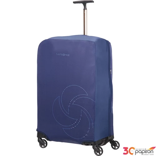 Samsonite bőröndhuzat M foldable Luggage cover 121224/1549 Éjkék