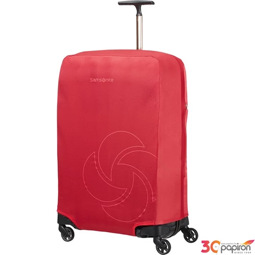 Samsonite bőröndhuzat M foldable Luggage cover 121224/1726 Piros