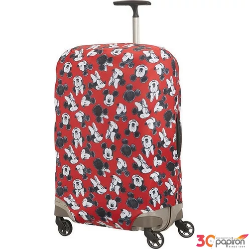 Samsonite bőröndhuzat M GLOBAL TA Disney LYCRA COVER M 122306/7924 Mickey/Minnie Red