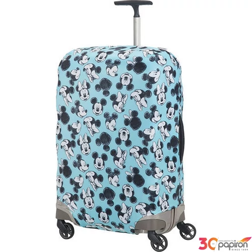 Samsonite bőröndhuzat M GLOBAL TA Disney LYCRA COVER M 122306/7923 Mickey/Minnie Blue