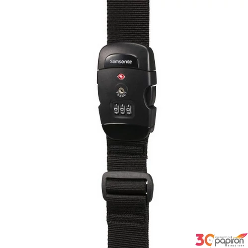 Samsonite bőröndszíj Global Ta Luggage Strap/Tsa Lock 121313/1041-Black