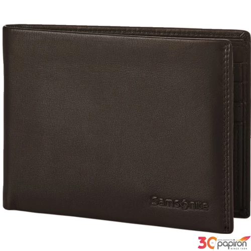 Samsonite pénztárca férfi Attack 2 SLG 005 - B 8 Cc+2 C 123997/1320-Ebony Brown