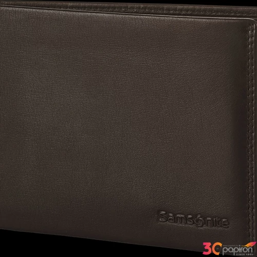 Samsonite férfi pénztárca Attack 2 SLG 005 - B 8 CC+2 C 123997/7998-Dark Bordeaux