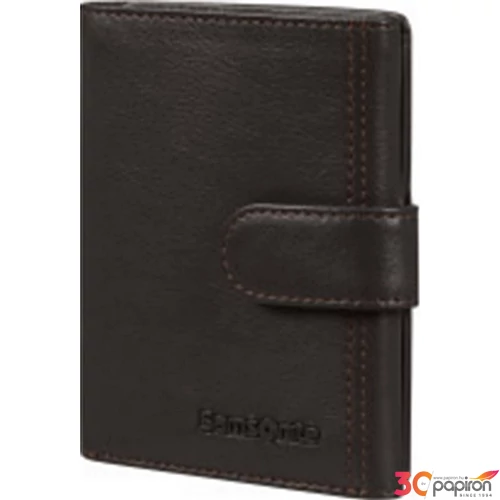 Samsonite férfi pénztárca Attack 2 SLG 149 - W 11CC+C+Z+WC 147880/1320-Ebony Brown