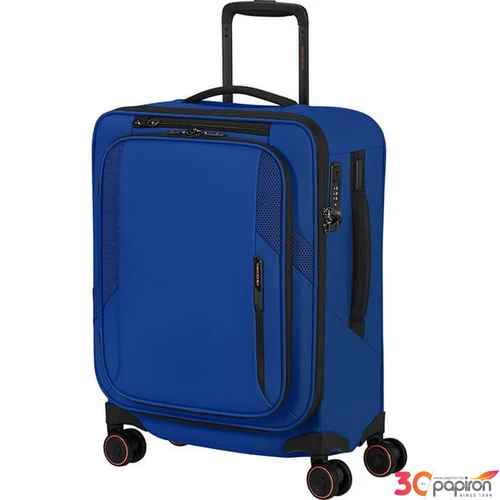 Samsonite kabinbőrönd 26' Glazed Spinner 55/20 Exp 159765/1324-Electric Blue