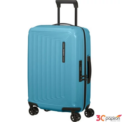 Samsonite kabinbőrönd 55/20 Nuon Spinner 55/20 Exp 134399/A018-Metallic Ocean Blue