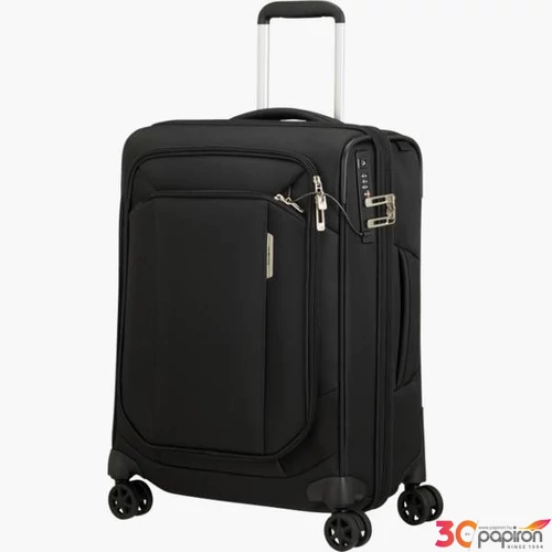 Samsonite kabinbőrönd 55/20 Respark Spinner 55/20 Df Exp 22' 143329/7416-Ozone Black