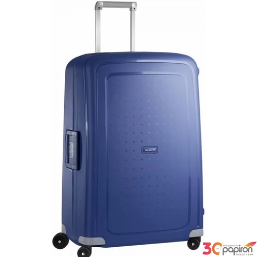 Samsonite kabinbőrönd 55/20 S'CURE 40x55x20 sötétkék 1247 SPINNER 4kerekű 55/20 CABIN