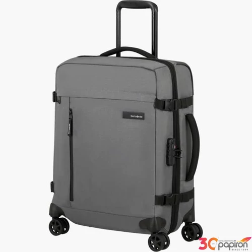 Samsonite kabinbőrönd 55/22 Roader Spinner Duf/Wh 55/20 Df 22' 143270/E569-Drifter Grey