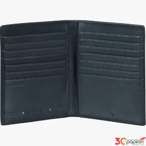 Samsonite pénztárca férfi bőr Simpla SLG 9.7 x 12 x 1.5cm 135015/1686-Petrol Blue